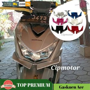 Winglet Sayap Depan Beat Deluxe 2020 - 2023 Hitam Putih Merah Biru Pink Silver