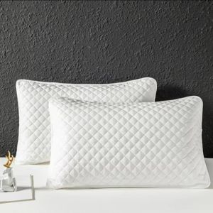 NJJU 2Pcs Luxury Waterproof Pillow Cover Soft 48x74cm Sweat Proof Cushion Cover New Year Gift Cartoon Sofa Pillowcase Children