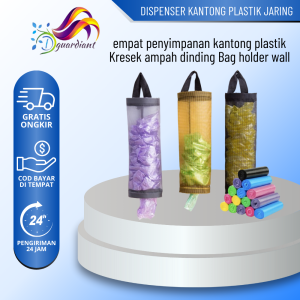 Dispenser Kantong Plastik Sampah Gantung Dinding Tempat Kresek