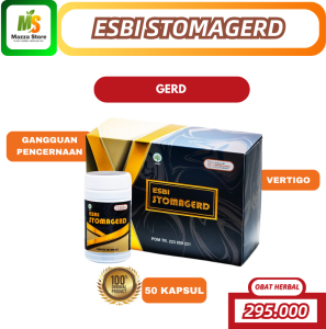 Esbi Stomagerd Herbal Maag Asam Lambung Gerd Reaksi Cepat Dan Ampuh