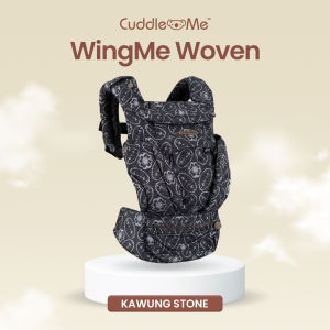 Gendongan Bayi - CUDDLEME Wingme Woven Carrier Gendongan Depan MShape Newborn 5 Posisi Adjustable