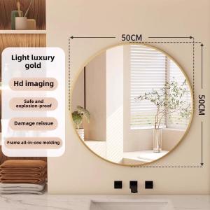 60/50/40CM Bathroom Mirror Cermin Bilik Mandi Wall Mirror Round decorative mirror Dressing Mirror Toilet Mirror Bathroom mirror