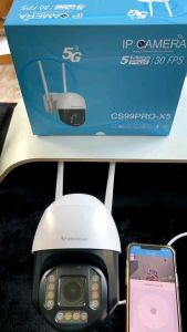 VSTARCAM CS99 PRO -X5 ซูม 5 เท่า Outdoor -ความละเอียด 5MP- WIFI 5Gกล้องวงจรปิดไร้สาย กล้องนอกบ้าน ภาพสี มีAI