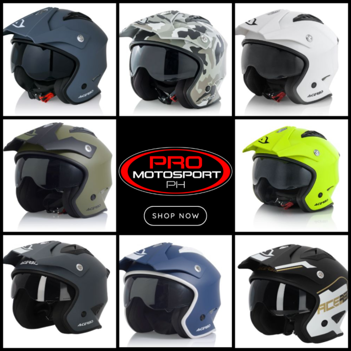 Acerbis Jet Aria Dual-Sport Dual-road Half-face Helmet New Casco