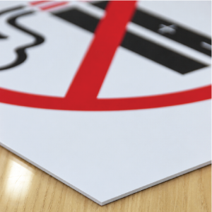 CMC131 Please Do Not Knock Signage (24.5x17.5cm)Sign Sticker Dilarang Mengetuk No Touching No Knocking Keep Hand Out Add on High Impact 1mm PVC Board 可另加1mm PVC板