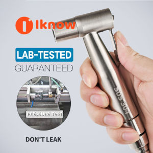 I know Toilet Irrigator Handheld Toilet Bidet Faucet Sprayer Stainless Steel Shower High Pressure Toilet Bidet Spay Bathroom Tap Cleaning Spray Kit Toilet Basin Sink Tap( Only Sprayer Faucet)