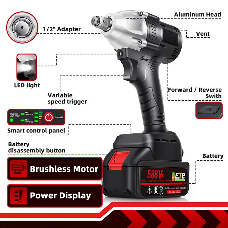 Nanwei discount impact wrench