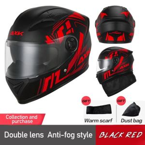 Full Face Motorcycle Helmet Topi Keledar Motosikal Protective Helmet With Double Lens Crash Helmet For Motorbike