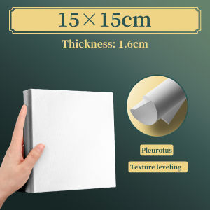 White Blank Artist Canvas Board for Oil/Acrylic/Pouring Painting 100% Cotton Stretched Canvas Frame Triple Primed Artist Framed Canvas Artist Blank Stretch Canvas Watercolor Tempera Paints Acid-Free Canvas Panel Boards for Kids & Artists