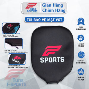 (Chính Hãng) Túi bảo vệ F-sports- Chống Sốc Bảo Vệ Vợt Khóa Zip 3 Lớp Chất Liệu Polyester Cao Cấp Bền Bỉ & An Toàn