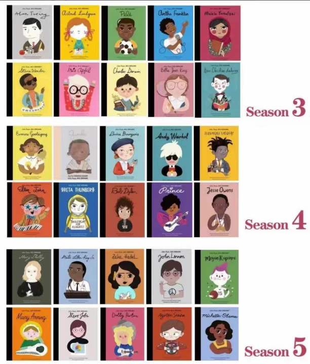 Clearance]little people BIG DREAMS 30 books(Season 3/4/5
