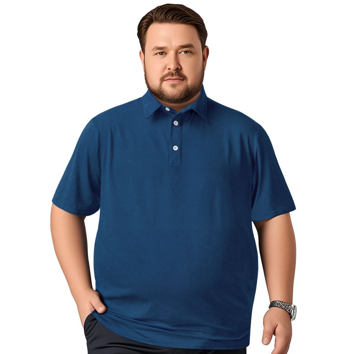 Polo Shirt Tall Men's Shirts Casual 2XL-5XL Polo Shirts For