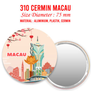 Macau Dompet Landmark Souvenir Suvenir Oleh Oleh Mini Wallet Negara Dompet Panjang Pouch Mouse Pad