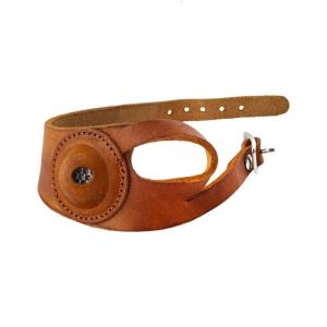 Premium Leather Thimble Gauntlet Lightweight First Guard For Embroidery Tailoring And Artisanal Artificer Activities