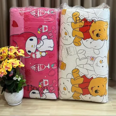 ที่นอนปิคนิคขนาด3.5ฟุตซื้อ1 ชิ้น แถมฟรี 1 ชิ้่น ความหนา 3-4 นิ้ว ใยเคลือบกันยุบถอดซักได้