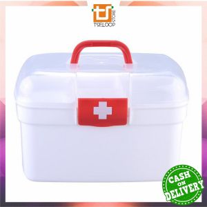 OFM-C832 Kotak P3K First Aid Kotak Penyimpanan Obat Medicine Box Organizer / Kotak Obat Tool Box