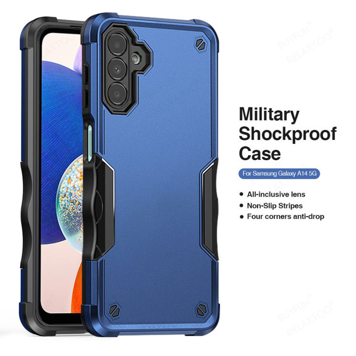 Military Grade For Samsung A15 Armor Hard Case For Samsung Galaxy A15 A25 A35 A55 A14 A34 A54 5g 