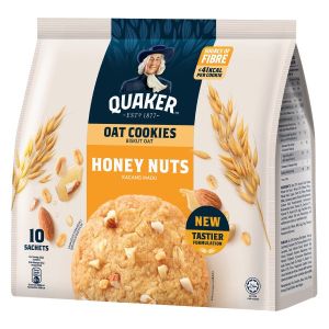 Bánh Quy Yến Mạch Quaker Hương Socola Túi 10 Gói X 25G