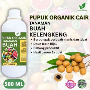 Pupuk Buah Kelengkeng 500 ML /Pupuk Booster Kelengkeng Cepat Berbuah Lebat/Pupuk Cair Kelengkeng