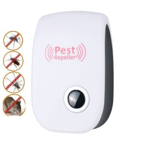 Anti Nyamuk Elektronik Ultrasonic Pest Repeller Alat Pengusir Serangga Nyamuk Tikus Lalat Kecoak Elektronik Ultrasonic Pest Repeller