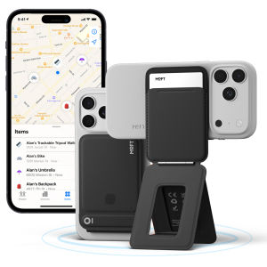 【NEW】MOFT Trackable Tripod Wallet Phone Tripod Stand MOVAS™ 4-In-1 Trackable Magnetic Snap On