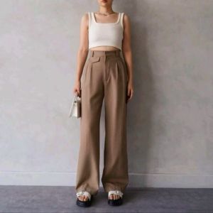 HIGHWAIST ORO PANTS - CELANA KULOT WANITA PREMIUM