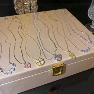 HANKOU-Kalung Titanium Wanita Anti Karat Dan Anti Luntur Fashion Korea Style K-101