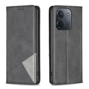 For Xiaomi Redmi 15C 14C 13C 12C Redmi 15 13 12 Phone Case Magnetic Leather Wallet Card Slot Couples Flip Cover Casing