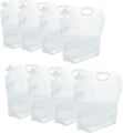 21 Gallons (8 pcs, 2.6 Gallons Each), Water Storage Containers, Foldable Water Bag, BPA-Free, Premium Collapsible Water Jug, and Water Containers, for Camping, Hiking, Emergency Water Storage. 