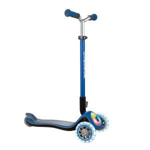 Globber Elite Prime Lights 3-Wheels Kick Scooter (For Ages 3 to 9 years)