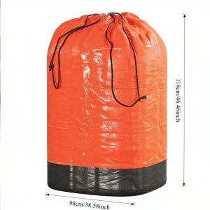 Waterproof Moving Storage Bag with Dstring and Handle New Model Storage Bag for Household Organizer PE Material