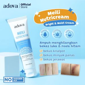 Adova Meili Nutricream Krim Bekas Luka Bekas Jerawat BPOM 60 ml