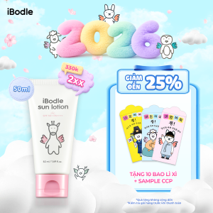 Kem Chống Nắng iBodle Sun Lotion SPF 50+ PA++++ Bảo Vệ Da Bé Khỏi Tia UV (50ml)