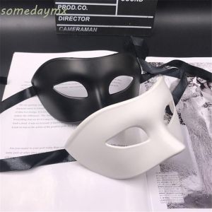Halloween Facial protectionCreative Simple Masquerade Cosplay protectionCarnival Costume Props Photo Prop For Women Men Prom Party Supplies