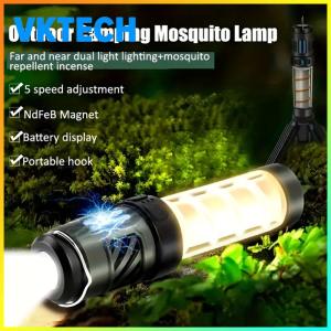 Mosquito Repellent Lamp 3000mAh Mosquito Killer Light 5 Gears Adjustable High Power Mosquito Lamp for Outdoor Adventures