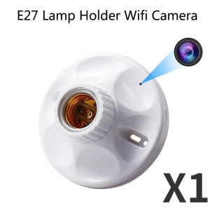 E27 Light Lamp Bulb Holder Socket With 1080P HD Mini Camera Wifi Cam 1080P HD Mini spy Camera IP wifi CCTV Camera Home Security Nanny