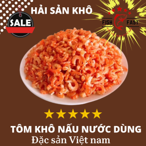 Tôm khô  loại bình dân Chuyên nấu canh nấu nước dùng kho rim. Đảm bảo vệ sinh an toàn thực phẩm Hải sản khô Huy Béo