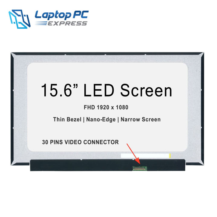 LCD 15.6 Slim 30 pinos FHD IPS NT156FHM-N41 - Técnica PC