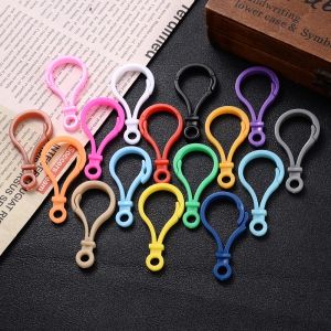 1PCS Plastic Lamp shape Lobster Clasps Hooks for Handmade KeyChain Sewing Bag Purse Toy Jewelry Making Supplies DIY Accessories Jewelry Findings(Random Color)