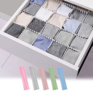 4PCS Scalable Drawer Divider Drawer Clapboard Storage Wardrobe Closet Separator Underwear Drawer Organizer Board Partition