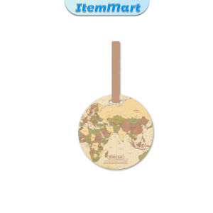 ItemMart ID Name Aeroplane Baggage Labels Luggage Tags Fashion Map Design