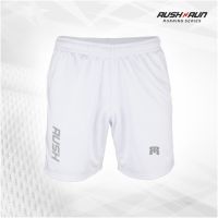 Rush N Run Celana Pendek Olahraga Pria Bahan Dryfit Warna Putih