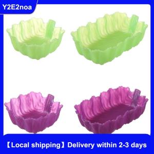 【Local shipping】 2 4PCS Lunch Dividers Dish Cups Salad Dressing Containers Reusable Resin Kids Bento Box Dividers