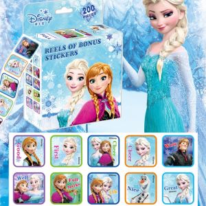 200 pcs Dán Công Chúa sổ lưu niệm trẻ em trang trí nhật ký đồ chơi trang trí dán Disney đông lạnh/con ngựa nhỏ của tôi/người nhện/Sanrio Sticker đồ chơi cho trẻ em cậu bé cô gái món quà giáng sinh