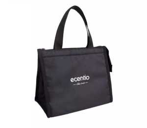 Tas Bekal Makanan Anak Aluminium Foil Desain Vintage - Tas Selempang Multifungsi Warna Hitam