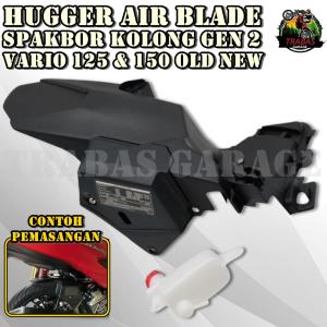 HUGGER AIRBLADE NEW VARIO 125 150 160 ABS CBS ISS PCX 2018 GEN 2 SPAKBOR KOLONG CLICK VARTECH