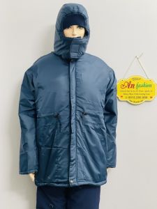 Áo bảo hộ dùng trong kho đông lạnh âm 18 độ lót lông mềm mại ấm áp _ Hình chụp thật