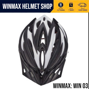 WINMAX HELMET Mũ Bảo Hiểm Xe Đạp Thẻ Thao Cho Học Sinh Cấp 2 Cấp 03 Và Người Lớn Thương Hiệu WINMAX HETMET