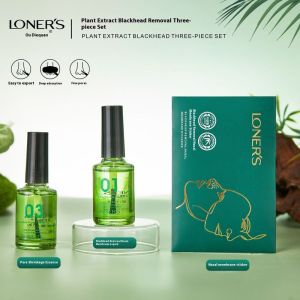 Xixi hiệu quả loại bỏ mụn đầu đen Kit với chiết xuất thực vật cho làn da rõ ràng