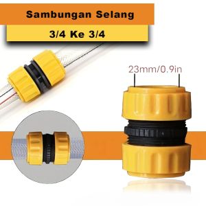 Ideku Konektor Sambungan Selang Air Quick Release Connector 3/4" Ke 3/4" Penyambung Selang Air